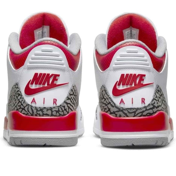 Nike Air Jordan 3 Retro ‘Fire Red’ 2022 GradeSchool Size 7Y - Picture 4 of 15